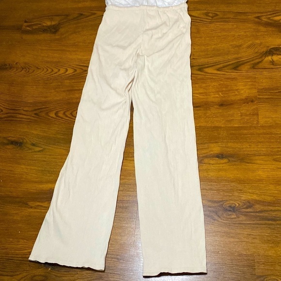 🌷 Spiritual Gangster 🌷 Drawstring Ribbed Bottom Jumpsuit NWOT - Picture 8 of 9